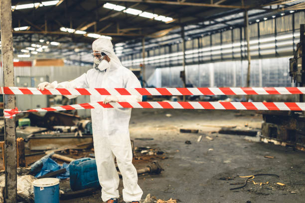 Professional Biohazard technician working in Douglas, AZ